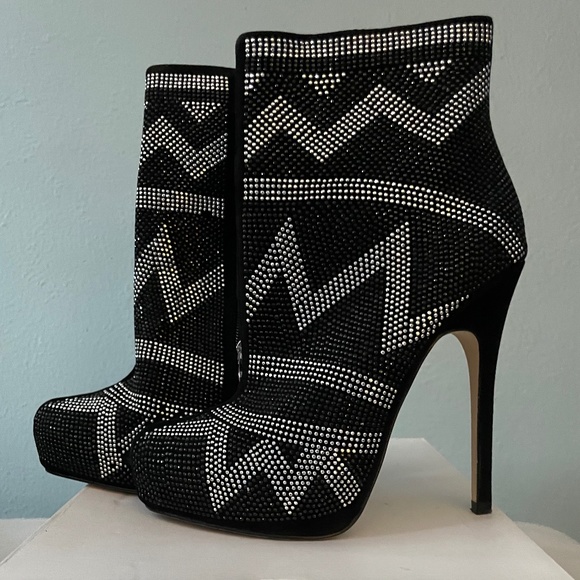 ALDO Rhinestone Booties - Picture 3 of 8